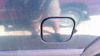 87-96 Dodge Dakota Fuel Tank Door With Hinge Gas Lid Oem Filler Green