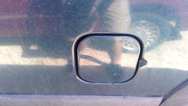 87-96 Dodge Dakota Fuel Tank Door With Hinge Gas Lid Oem Filler Green — photo 2