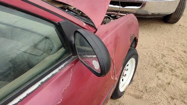 1997-2002 Ford Escort Passenger Right Manual Side Mirror Door Mounted Oem — photo 4