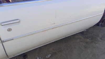 78-80 Buick Regal Passenger Right Front Moulding From Door Oem Trim Strip White