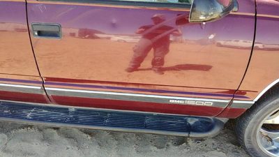 1999 GMC Yukon Front Door RH Maroon