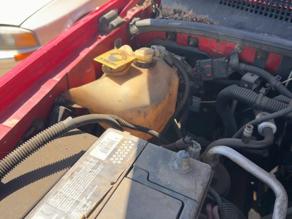 00-04 Grand Cherokee Coolant Reservoir Radiator Overflow Tank Bottle Oem 4.0L — photo 1