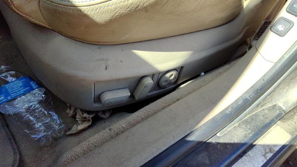 1998-2004 Audi A6 Driver Left Side Power Seat Switch With Trim Panel Oem Tan — photo 1