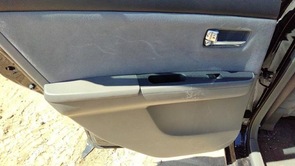 07-09 Nissan Sentra Driver Left Rear Door Trim Panel With Switches Back Black W — photo 6