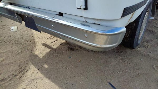 1978-1996 Gmc Van 3500 Chrome Rear Bumper Assembly With Mount Brackets Oem Back — photo 4