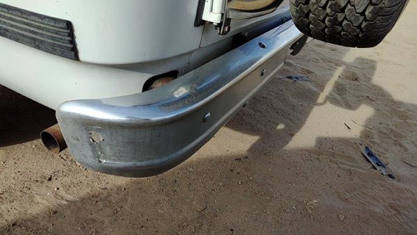1978-1996 Gmc Van 3500 Chrome Rear Bumper Assembly With Mount Brackets Oem Back — photo 9