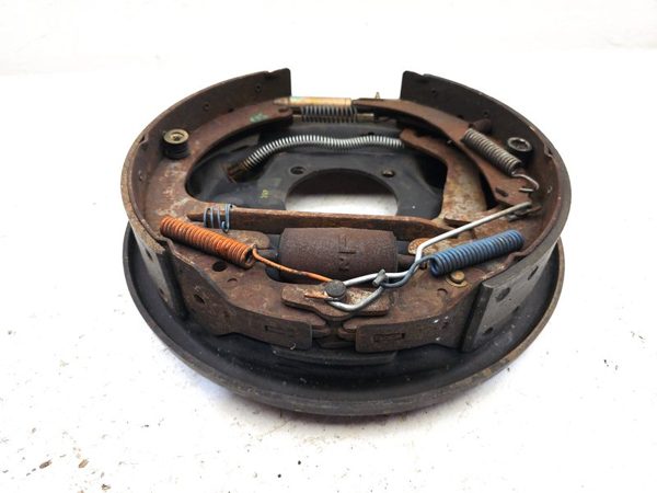 1985-2000 Gmc Sierra 2500 Passenger Right Rear Brake Backing Plate Assembly Oem — photo 9