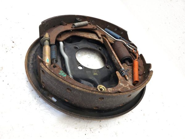 1985-2000 Gmc Sierra 2500 Passenger Right Rear Brake Backing Plate Assembly Oem — photo 8