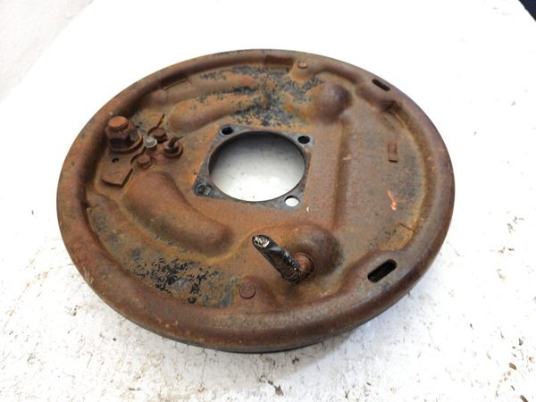 1985-2000 Gmc Sierra 2500 Passenger Right Rear Brake Backing Plate Assembly Oem — photo 4