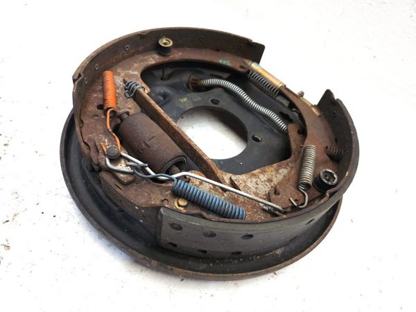 1985-2000 Gmc Sierra 2500 Passenger Right Rear Brake Backing Plate Assembly Oem — photo 11