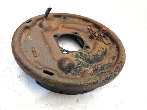 1985-2000 Gmc Sierra 2500 Passenger Right Rear Brake Backing Plate Assembly Oem — photo 3