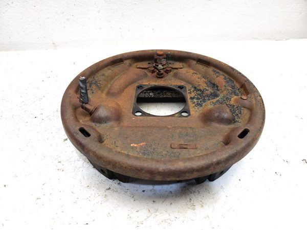1985-2000 Gmc Sierra 2500 Passenger Right Rear Brake Backing Plate Assembly Oem — photo 2