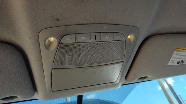 17-19 Sentra Center Overhead Console Dome Light Map Lamp Cubby 1.8L Charcoal G — photo 2