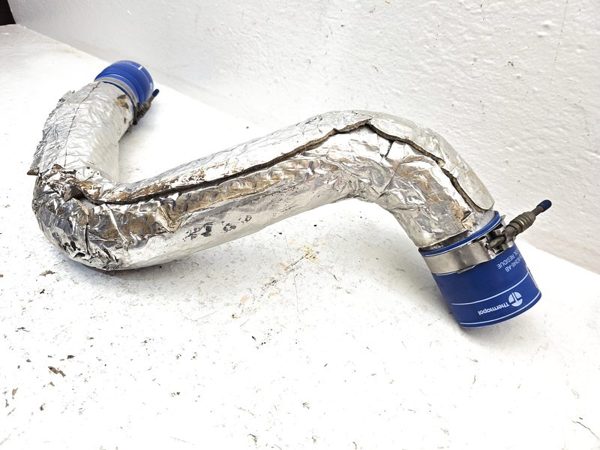2001 Ford F350 Intercooler Pipe 7.3L Powerstroke Diesel Oem With Heat Shield — photo 4