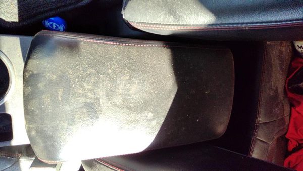 2008-2010 Nissan Rogue Center Console Lid Only Oem Arm Rest Fold Down G Black — photo 2