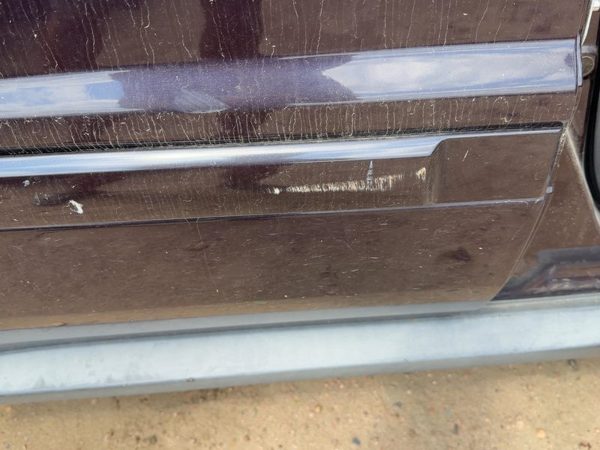 05-09 Equinox Passenger Right Rear Moulding From Door Back Trim Strip Black Amet — photo 2