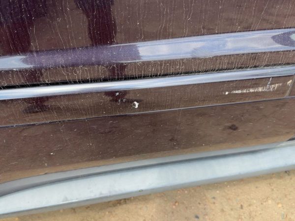 05-09 Equinox Passenger Right Rear Moulding From Door Back Trim Strip Black Amet — photo 3