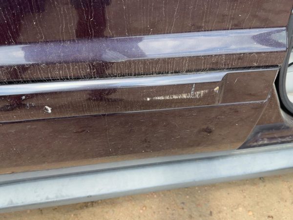 05-09 Equinox Passenger Right Rear Moulding From Door Back Trim Strip Black Amet — photo 7