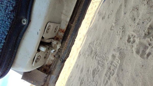 1992-1996 Gmc Van 3500 Passenger Right Rear Door Latch With Rods/Cables Oem Back — photo 4
