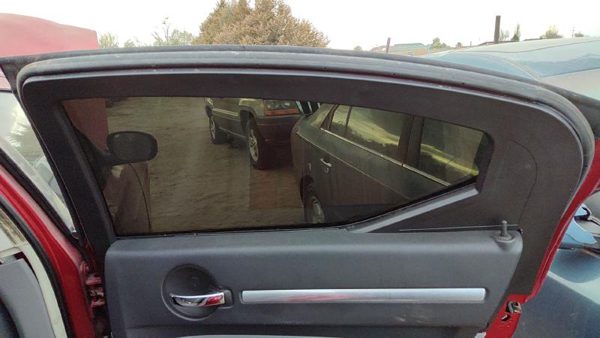 08-10 Charger Passenger Right Rear Door Trim Panel With Switches Back Slate Gray — photo 2