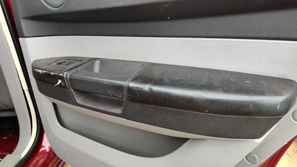 08-10 Charger Passenger Right Rear Door Trim Panel With Switches Back Slate Gray — photo 5