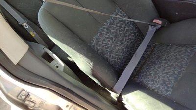 04-05 Grand Prix Passenger Right Front Seat Belt Retractor Shoulder Pewter 69B
