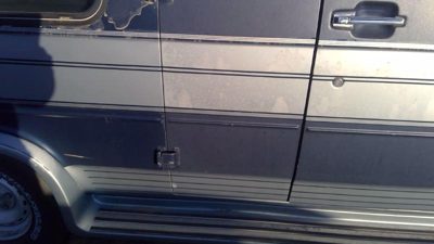 1989 Chevy Van 20 Series Rear Door RH Blue