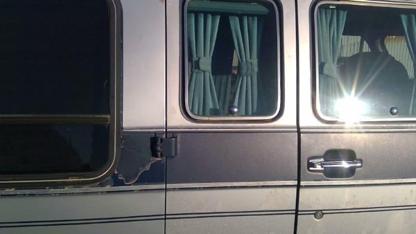 1989 Chevy Van 20 Series Rear Door RH Blue — photo 5