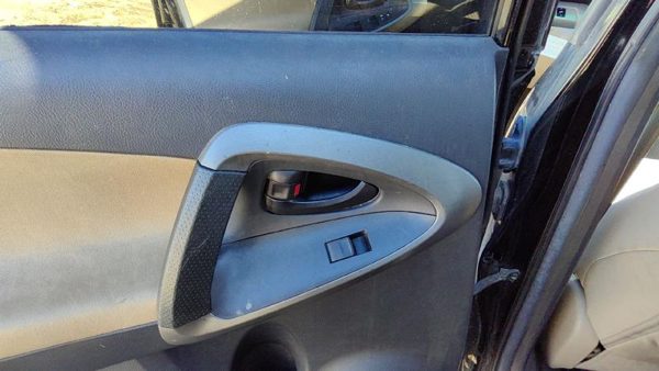 2011 Toyota Rav-4 Driver Left Rear Door Trim Panel With Switches Back Sand Beige — photo 3