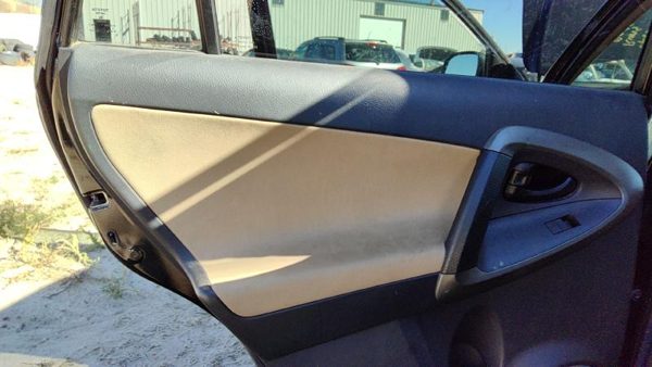 2011 Toyota Rav-4 Driver Left Rear Door Trim Panel With Switches Back Sand Beige — photo 5