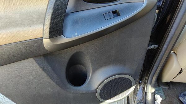 2011 Toyota Rav-4 Driver Left Rear Door Trim Panel With Switches Back Sand Beige — photo 4