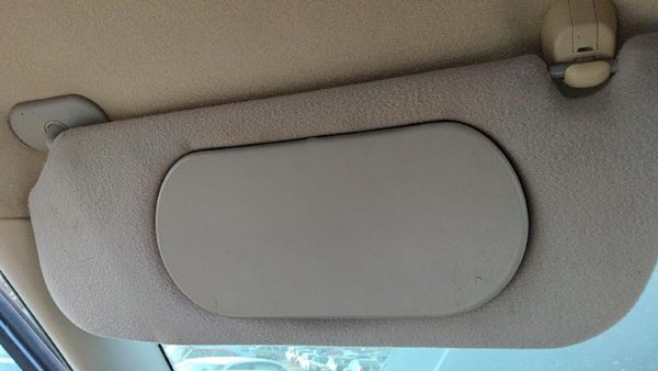 2001-2005 Ford Explorer Driver Left Sun Visor Oem Tan Gp 3L2z7804105eb — photo 4