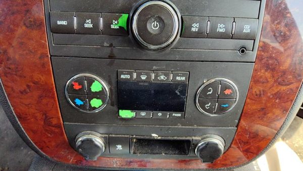 2007-2011 Chevy Tahoe Temperature Control Module In Dash Heater Ac Head Unit Oem — photo 1