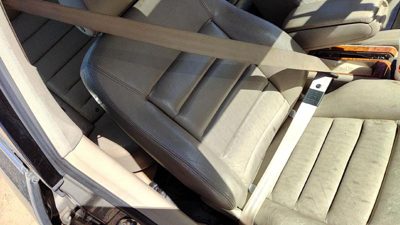 2000-2004 Audi A6 Passenger Right Front Seat Belt Retractor Oem Shoulder Tan