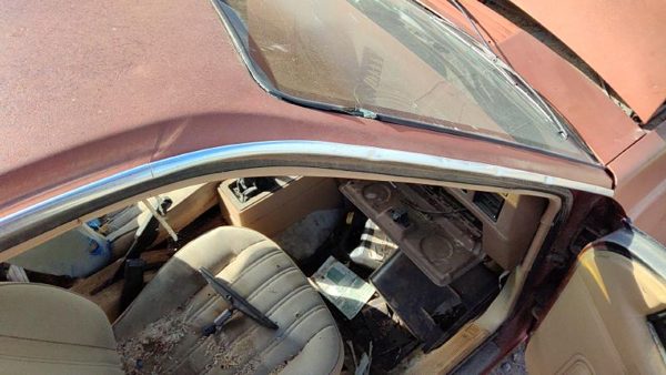 1985 Pontiac Sunbird Passenger Right Chrome Drip Rail Oem 2 Door — photo 5