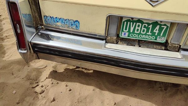 1980-1984 Cadillac Deville Chrome Rear Bumper Assembly With Brackets Oem Back — photo 5