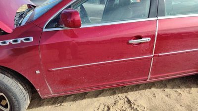 2007 Buick Lucerne Front Door LH Crimson 86U 25863364