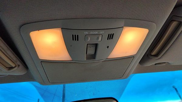 07-09 Nissan Altima Center Overhead Console Dome Light Map Lamp Cubby Charcoal G — photo 1