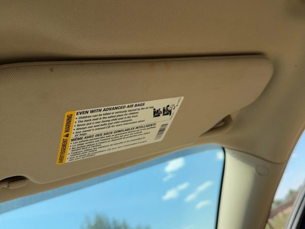 06-16 Impala Passenger Right Sun Visor Oem Without Illumination Neutral 522 — photo 6