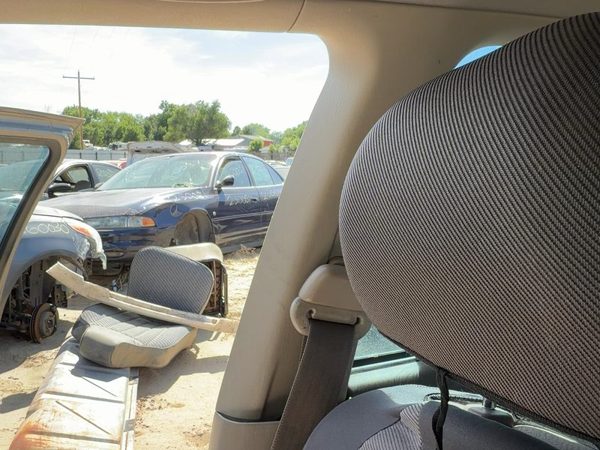 1997-2001 Toyota Camry Passenger Right Upper B-Pillar Trim OEM Oak FT4 — photo 1