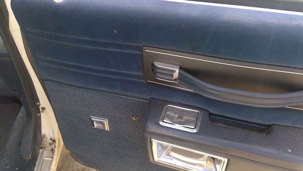 86 Chevy Caprice Passenger Right Rear Inside Door Trim Panel Only Oem Back Blue — photo 8
