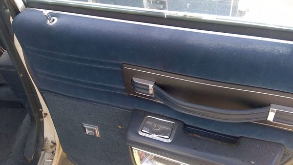 86 Chevy Caprice Passenger Right Rear Inside Door Trim Panel Only Oem Back Blue — photo 7