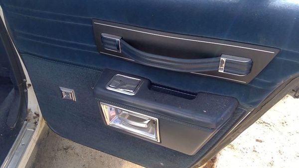 86 Chevy Caprice Passenger Right Rear Inside Door Trim Panel Only Oem Back Blue — photo 11