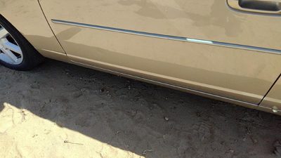 03-07 Cts Driver Left Front Rocker Panel Moulding Side Skirt Oem Sand Storm 61U