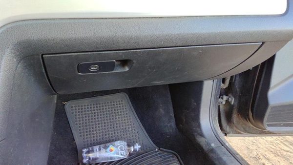 2012-2019 Vw Passat Glove Box Assembly Complete Door With Latch Oem Black Tb — photo 3