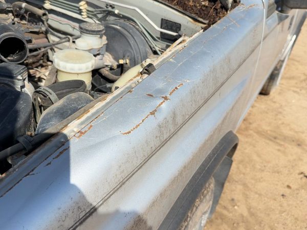 1988-1995 Isuzu Pup Driver Left Front Fender Oem Silver 4408621 — photo 3