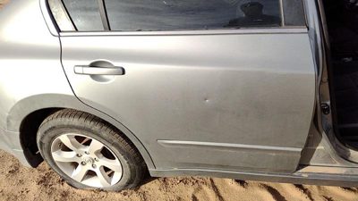 2007 Nissan Altima Rear Door RH Gray W40