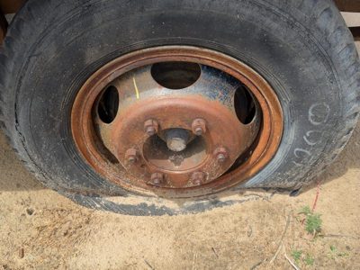 1967-1982 Ford F350 16.5" Front Dually Wheel Oem Factory Rim #1 D0Tz1015B