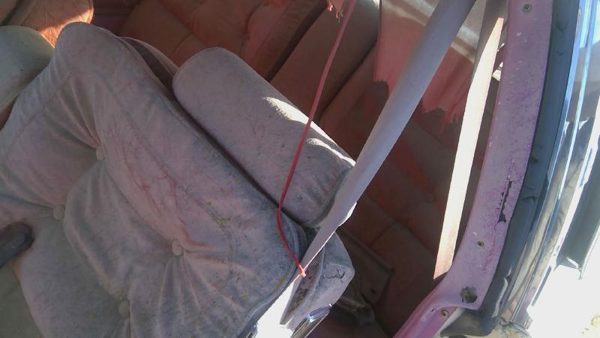 78-87 Buick Regal Driver Left Front Seat Belt Retractor Oem Shoulder Red — photo 4