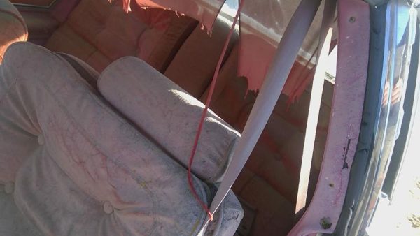 78-87 Buick Regal Driver Left Front Seat Belt Retractor Oem Shoulder Red — photo 5